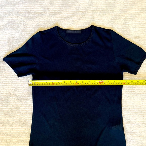 DEMOO Designer Black Top - MINT CONDITION - Picture 8 of 9